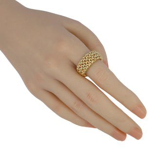 Chicco - 925 Italian Silver Ring, Plain, 10mm